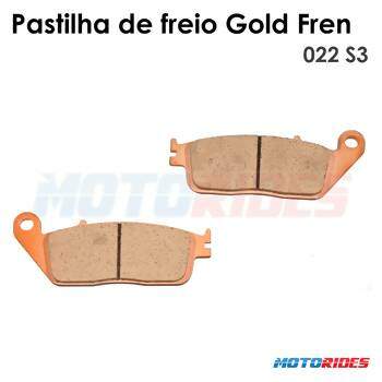 Pastilha de freio Gold Fren 022 S3
